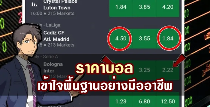 ราคาบอล เข้าใจพื้นฐานสู่การเดิมพันอย่างมืออาชีพ